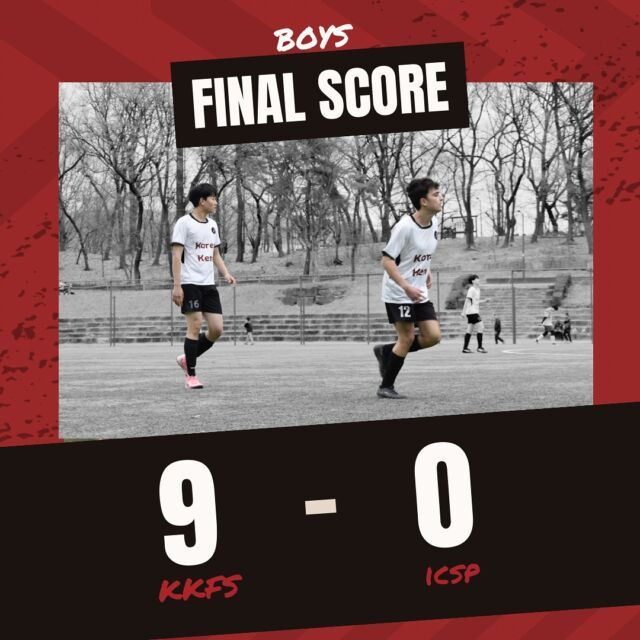 Yesterday, Merlins had a very successful afternoon winning TWO games against ICSP🏆✨🦅💪👏
With five goals from Damien, and goals from Hugo, Chris and Abylay and for the girls, Lydia and Sarah A, our teams displayed their improved skills, teamwork and synergy. 

One more game to go, let’s keep up the winning streak~